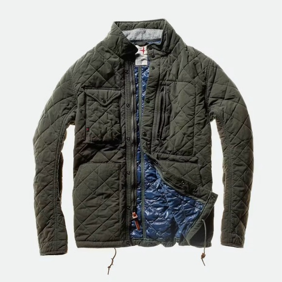 Relwen Quilted Insulated Tanker Jacket – XL – Olive Green – Excellent Condition - Picture 1 of 16